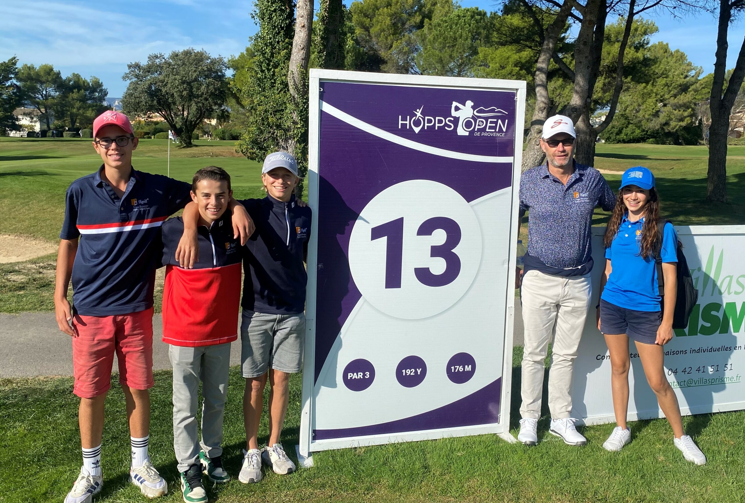 Nos jeunes du CREPS au Hopps de Provence 2023