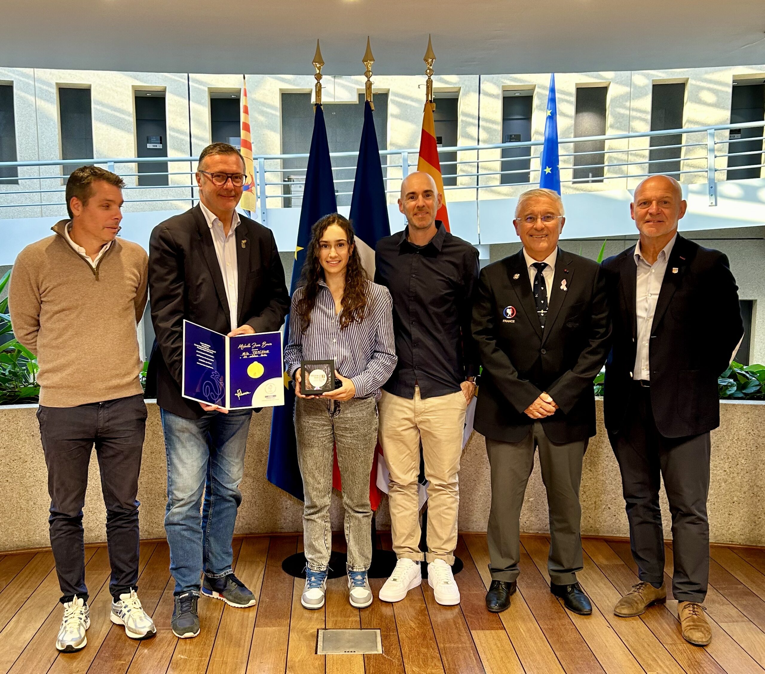 Consécration pour Mila TAMISIER à l’Hôtel de la Région Sud