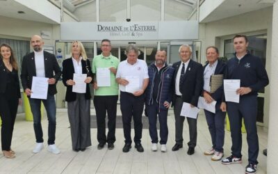 Inauguration d’une 3ème Ecole Handigolf dans le Var au Golf de l’Estérel