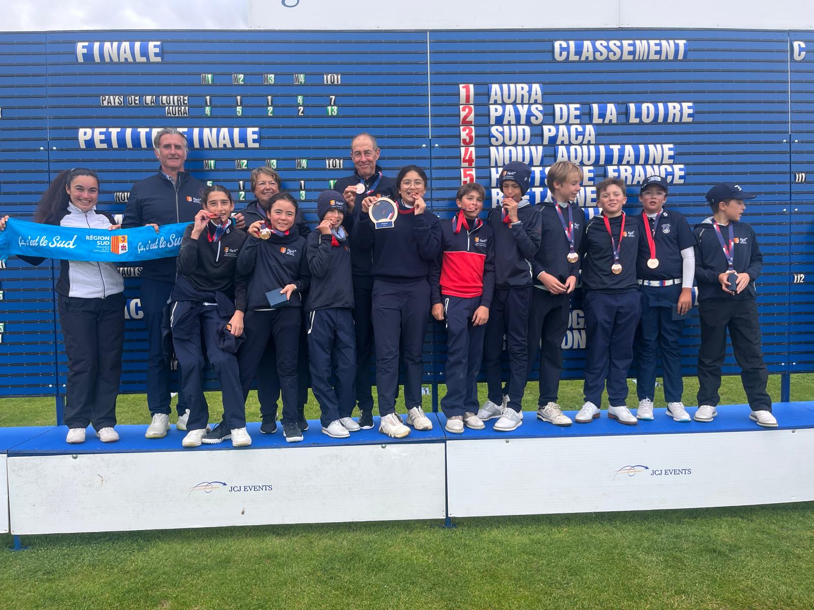 Team PACA, 3ème à l’Interligues U12 2025